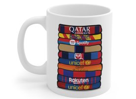 'Shirt Stack' Kaffekopper af udenlandske klubber