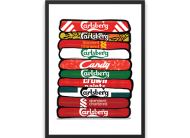 'Shirt Stack' Fra Engelske hold