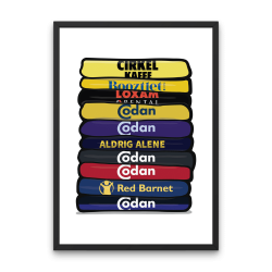 BIF 'Shirt Stack' Plakat