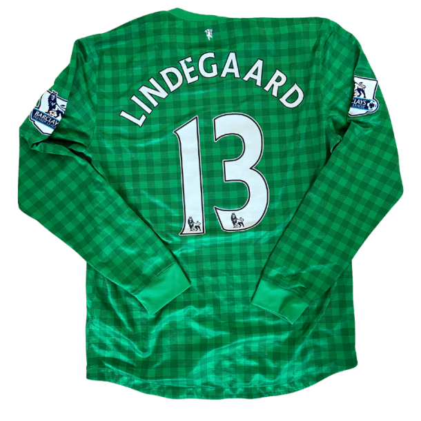 Manchester United 2012-13 mlmandstrje. Lindegaard #13 (Okay) Medium