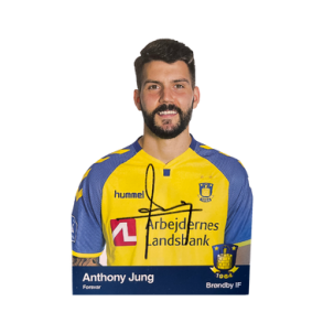 Brndby IF  / Anthony Jung Autograf