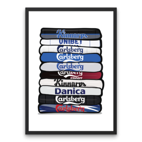 FC Kbenhavn 'Shirt Stack' plakat