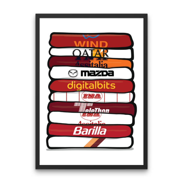 Roma 'Shirt Stack' Plakat