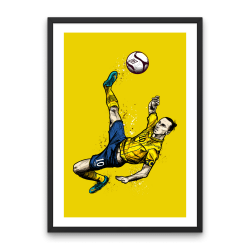 Ibracadabra 'Bicycle kick' Plakat