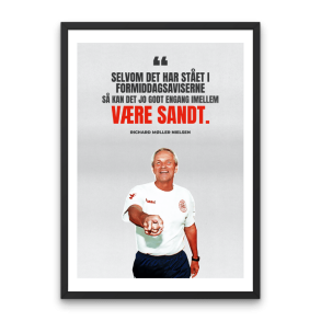 Richard Mller Nielsen 'Formiddagsaviserne' Plakat