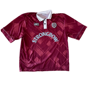 Hearts 1993-94 hjemmebane (God) X-Large