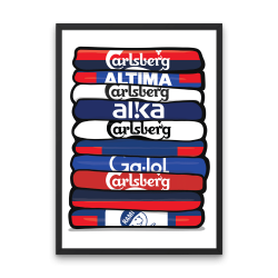 Frem 'Shirt Stack' Plakat