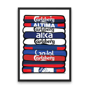 Frem 'Shirt Stack' Plakat