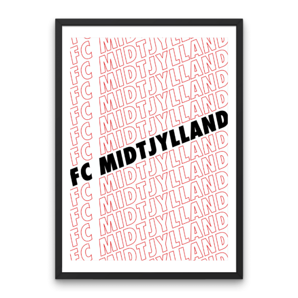 FC Midtjylland plakat