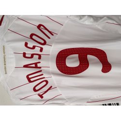 Danmark 2008/10 Udebanetr�je. Jon Dahl Tomasson #9 (God) X-large