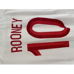England 2012/13 Hjemmebanetr�je. Wayne Rooney #10 (God) Large 
