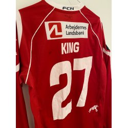 FC Nordsj�lland 2011/12 MW/MI Hjemmebanetr�je. Seejou King #27 (God) Medium