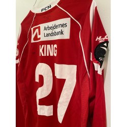 FC Nordsj�lland 2011/12 MW/MI Hjemmebanetr�je. Seejou King #27 (God) Medium