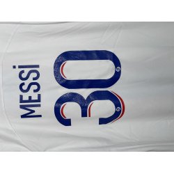 PSG 2022/23 Hjemmebanetr�je. Lionel Messi #30 (God) Large