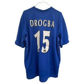 Chelsea 2005/06 Hjemmebanetr�je. Didier Drogba (God) X-Large