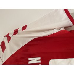Danmark 2021/22 Hjemmebanetr�je. Christian Eriksen #10 (God) X-Large (fitter lille)