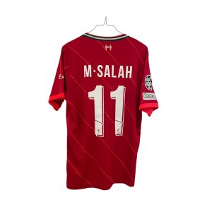 Liverpool 2021/22 Hjemmebanetrje. Mohammed Salah #11(God) Medium