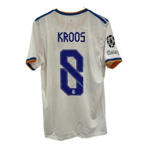 Real Madrid 2021/22 Hjemmebanetrje. Toni Kroos #8 (God) Small
