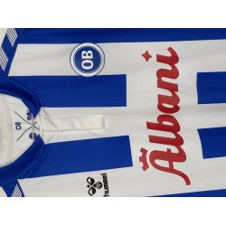 Odense Boldklub 2020/2022 Hjemmebane. Moses Opondo #25 (God) Medium