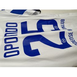 Odense Boldklub 2020/2022 Hjemmebane. Moses Opondo #25 (God) Medium