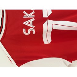 Arsenal 2019/20 Hjemmebanetr�je. Saka #77 (God) X-Large 