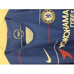 Chelsea 2018/19 Hjemmebanetr�je. Eden Hazard #10 (God) X-Large