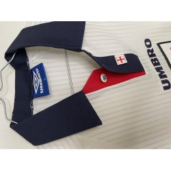 England 1998/00 Hjemmebanetr�je. David Beckham #7 (Fin/God) Large