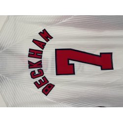 England 1998/00 Hjemmebanetr�je. David Beckham #7 (Fin/God) Large