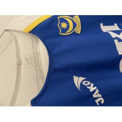 Portsmouth 2005/06 Hjemmebanetr�je L/� Brian Priske (God) Large