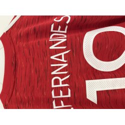 Manchester United 2020/21 Hjemmebanetr�je. Bruno Fernandes #10 (God) Medium