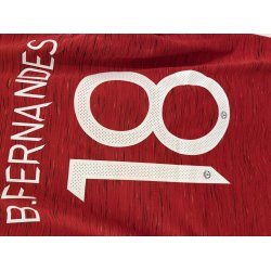 Manchester United 2020/21 Hjemmebanetr�je. Bruno Fernandes #10 (God) Medium