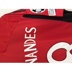 Manchester United 2023/24 Hjemmebanetr�je. Bruno Fernandes #8 (God) XX-Large