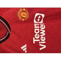 Manchester United 2023/24 Hjemmebanetr�je. Bruno Fernandes #8 (God) XX-Large