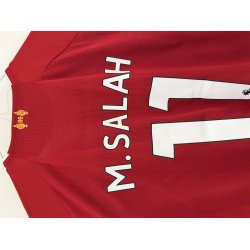 Liverpool 2019/20 Hjemmebanetr�je. Mohammed Salah #11 (God) Medium