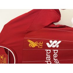 Liverpool 2019/20 Hjemmebanetr�je. Mohammed Salah #11 (God) Medium