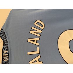 Manchester City 2024/25 Hjemmebane. Erling Haaland #9 (God) Large