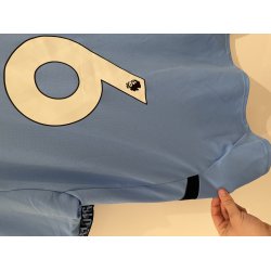Manchester City 2024/25 Hjemmebane. Erling Haaland #9 (God) Large