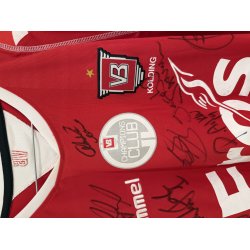 Vejle BK 2011/13 Hjemmebanetr�je. Signeret (God) Large