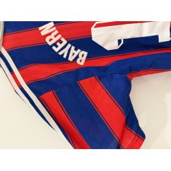 Bayern M�nchen 1995/97 Hjemmebanetr�je. J�rgen Klinsmann #18 (God) Small