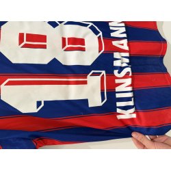 Bayern M�nchen 1995/97 Hjemmebanetr�je. J�rgen Klinsmann #18 (God) Small