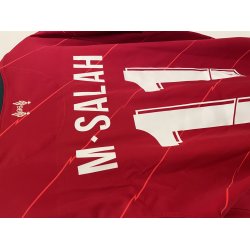 Liverpool 2021/22 Hjemmebanetr�je. Mohammed Salah #11(God) Medium