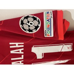 Liverpool 2021/22 Hjemmebanetr�je. Mohammed Salah #11(God) Medium