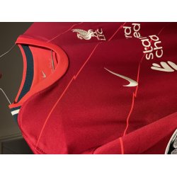 Liverpool 2021/22 Hjemmebanetr�je. Mohammed Salah #11(God) Medium