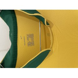 Brasilien 2006/08 Hjemmebanetr�je. Ronaldinho #10 (God) Medium