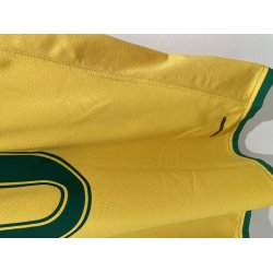 Brasilien 2006/08 Hjemmebanetr�je. Ronaldinho #10 (God) Medium