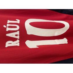 Spanien 1998/00 Hjemmebanetr�je. Raul #10(God) Large