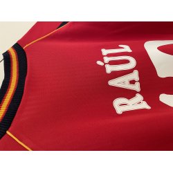 Spanien 1998/00 Hjemmebanetr�je. Raul #10(God) Large