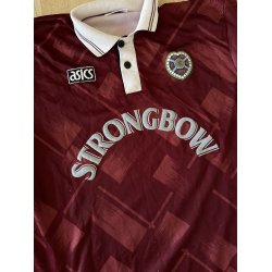 Hearts 1993-94 hjemmebane (God) X-Large