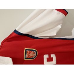 Arsenal 1998/99 Hjemmebanetr�je. Dennis Bergkamp #10 (God) Large - Oversized fit