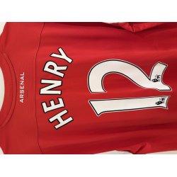 Arsenal 2011/12 Hjemmebanetr�je. Thierry Henry #12 (God) X-large